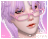 ♡ glasses | pink