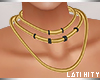 L* Gold Luna Necklace