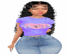 Purple Babe Tee