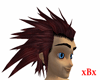 Brown w/red axel hair