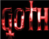 Goth sticker