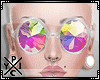 [X] OMG Glasses | White