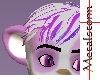 -GM- Purple Badger Ears
