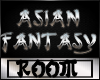 Asian Fantasy Room