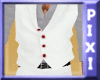 [P] Vest + Shirt White
