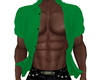 OPEN SHIRT GREEN