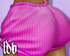 Hot Pink Ribbed Shorts