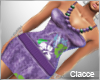 C purple spring dress