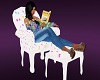 Polka Dot Book Chair