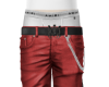 red miri jeans