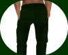 Dark Green Casual Pants