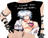 T-shirt Clear ILY Aoba
