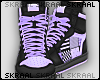 S| Patch Shoes - Purple