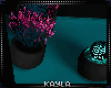 Neon Table Deco