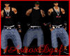 [1A] crew shorts/denim