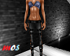 Dianne BlueTop BlackPant
