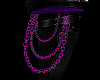 purple/pink chains