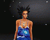 blue flower dress