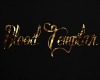 T- Scritta "Blood templa