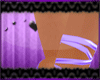 *C* Violet Strap Heels
