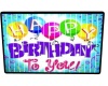 Animated Birthday sign