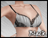 BLACK stripped bathing