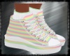 Pastel Stripe Sneakers