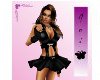 *Joi* Black Bow Top