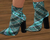 Sunset boots turquoise