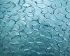 blue,white wolf rug