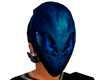 Blue alien mask