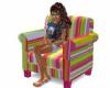 Candy Stripe Chair