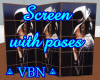 Screen with poses MJ