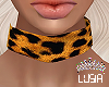 LL** Animal Print Choker