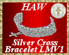 Sil. Cross Bracelet LMV1