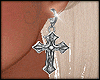 Animated Cross Earrings