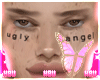 🤍 ugly angel face tat