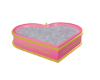!V Heart Jacuzzi Pink