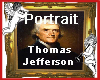 Portrait Thomas Jefferso