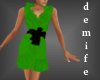elegant dress {emerald}
