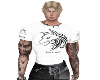 T-SHIRT BLACK WOLF