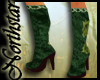~NS~ Green leaf shoes