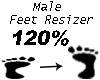Feet Resizer 120%