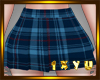 ♥Xu Blue Panel Skirt