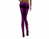 Pantalon cinturon lila
