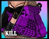 Patchwork Jacket Purple