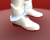 WHITE&RED TUX SHOES