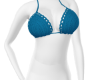 aqua knit bikini top