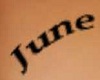 tatoo June