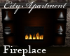 City Apartment Fireplace